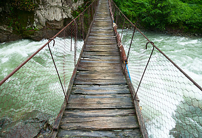Fototapeta Most nad riekou 24776